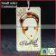 High Quality Red Monkey Printing Luggage Elastic Loop Strap Hangtags