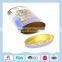 Family-style oval tin can for sweet candy packaging