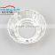 AILECR 2.5 inch auto headlamp cover/shrouds for H4 min projector lens no broken installate with holes for angel eyes cover ring