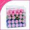 Fashion lady plastic core hair roller
