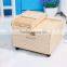 20KG with Casters Wood Rice Storage Box