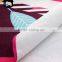 China wholesale color printed recyclable sport yoga towel in small size