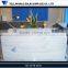 TW high glossy white modern workbench marble office desk
