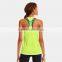 custom womens plain gym stringer tank top