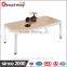 office tea table two layer coffee table wood cafe table(QE-16-ST)