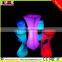 modern bar and lounge furniture/LED tall bar table and chairs for event