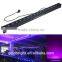 390-410nm wavelength 60w wall washer stage lighting UV LED 18*3w