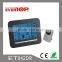 DIGITAL LCD CLOCK WITH BAROMETER AND BLUE BACKLIGHT ET842DR