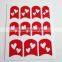 Wholesale DIY hollow out butterfly nail sticker designed template resuable nail art stencil