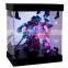 MB Display Box Acrylic Case LED Light House 1/144 Model Action Figure