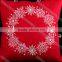 Embroidered Christmas Cushion Cover Modern Decorative Throw Pillows for Couch