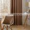 Modern heavy children bedroom solid pure linen looks curtain fabric for wholesale