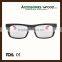 Vintage Funny Wooden Optics Eye Glasses