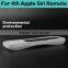 Fluorescent Silicone Rub Case Skin For 4th Generation The New apple TV 4 Siri Controller Protector with hand loop and dust Plug