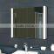 Double Door Recessed Illuminated aluminum bathroom mirror cabinet with led light