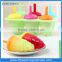 durable silicone ice cream mold colorful ice cream mold
