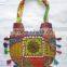 Multicolor Embroidered Handmade Cotton Kantha ladies fashion casual messenger bag shoulder bag