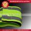 Safety high visibility reflex elastic armband
