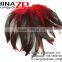 ZPDECOR Wholesale Best Selling Beautiful Dyed Red Chicken Half Bronze Rooster Schlappen Feathers