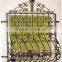 Wrought iron steel decoration window grill designs for sliding windows
