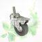 Cheap 2.5" Light Duty Grey Rubber Furniture Caster Wheels