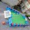 adults Inflatable babyfoot picth with pipes 12x6 meter Inflatable Foosball Field