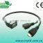 Different styles v2.0 usb cable usb splitter cable 2 female 1 male
