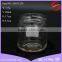 100ml small round glass jam jar with lid