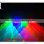 High quality 4w semiconductors full-color RGB animation laser light