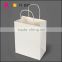 Kraft cardboard glassine paper bag for business and shopping