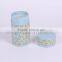 foldable round shape paper tea box bule paperboard gift box tea