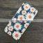 Daisy marble case for iphone 7 plus 3D case,CREATIVE TPU case for iphone7 3D COVER chrysanthemum Case