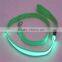 easy to be found bright dog collars with colorful LED lights