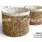 Water-hyacinth basket from Vietnam ( website: july.etop)