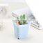 square small plastic flower pots