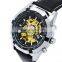 2017 Trending Mens Skeleton Hollow Stainless Steel Self Winding Mechanical Wrist Watches