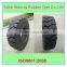 Well reputed trailer solid tyres 4.00-8 6.50-10 scissor lift tire for semi seaport airport trailer