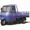 three wheel motor tricycle with closed cabin for cargo