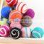 100% Wool Felt Balls/colored felt balls rug/felt balls garland