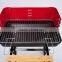 folding portable BBQ grill trolley