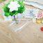 Eco friendly OPS disposable cake roll container boxes clamshell