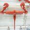 High strength forged Rigging hardware ratchet type load binder with hook