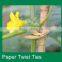 4mm*1000pcs per bag kraft paper twist ties