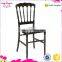 2015 New Design Sinofur rental transparent resin napoleon chair