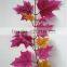 Home curtain gardens edging christmas decorative 1ft to 2ft or 30cm to 60cm artificial silk hanging maple branches EFYZ08 0605