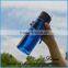 Antibacterial activated carbon Portable alkaline plastic water filter bottle with straw