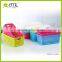 Plastic Storage Baskets and Drainer Organizer,Food Storage Basket,Classic Multiuse Basket