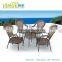 hilton hotel used wicker furniture round glass coffee table