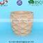 Wave patterned Ceramic Succulent Pot Matte flower pot