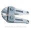 American adjustable cutter jaw bolt head disconnecion clamp